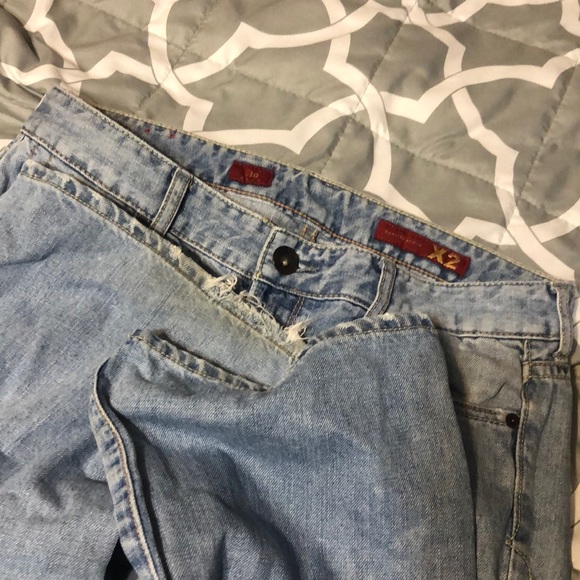 💋💋3 for $20💋Express light wash boot cut jeans - Picture 7 of 8